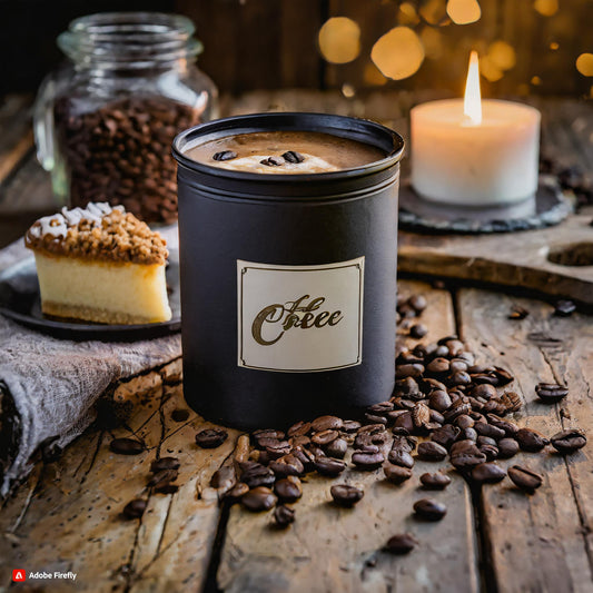 Rise and Shine with our Brew-tiful Coffee Cake Candle!